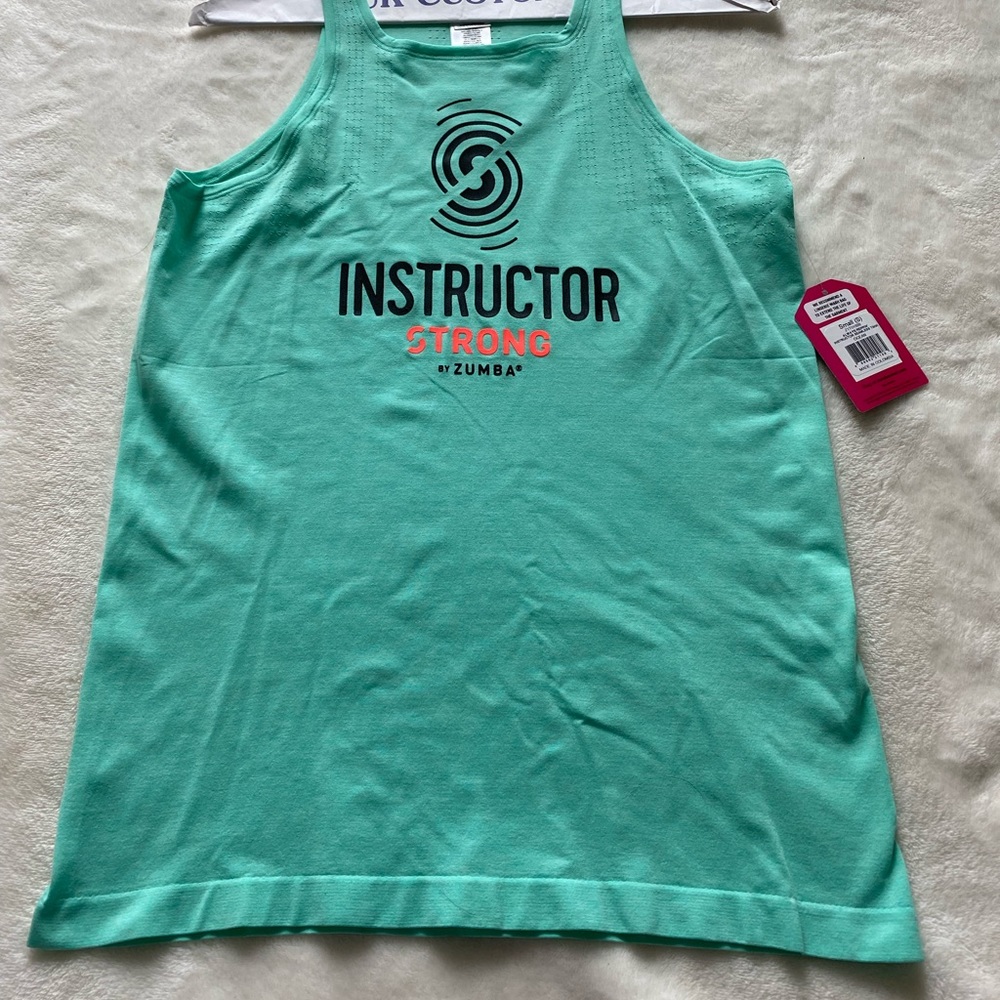 NWT Zumba STRONG Instructor Tank Small